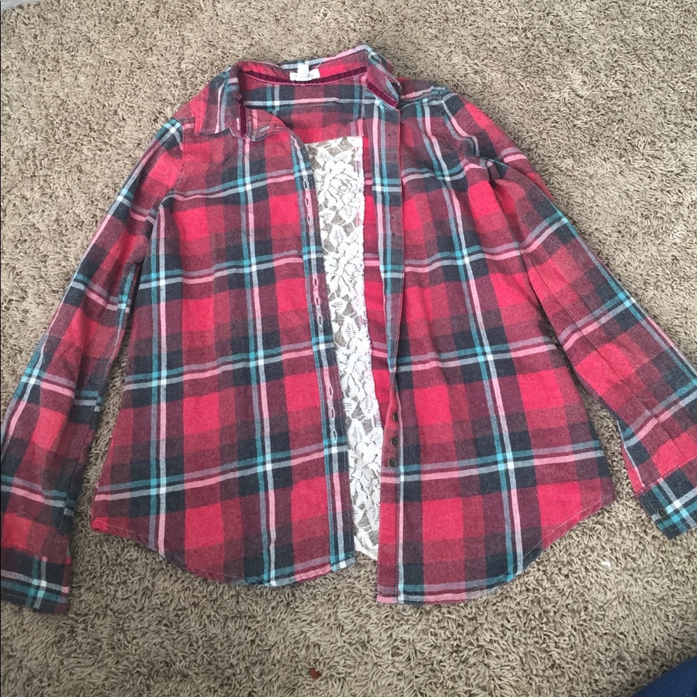 Button down flannel